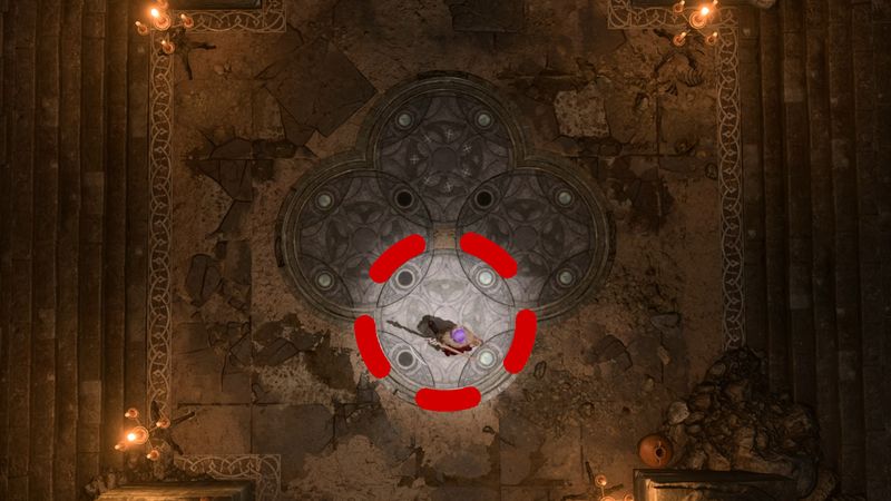 Baldur's Gate 3 Загадка с лунами в подземье